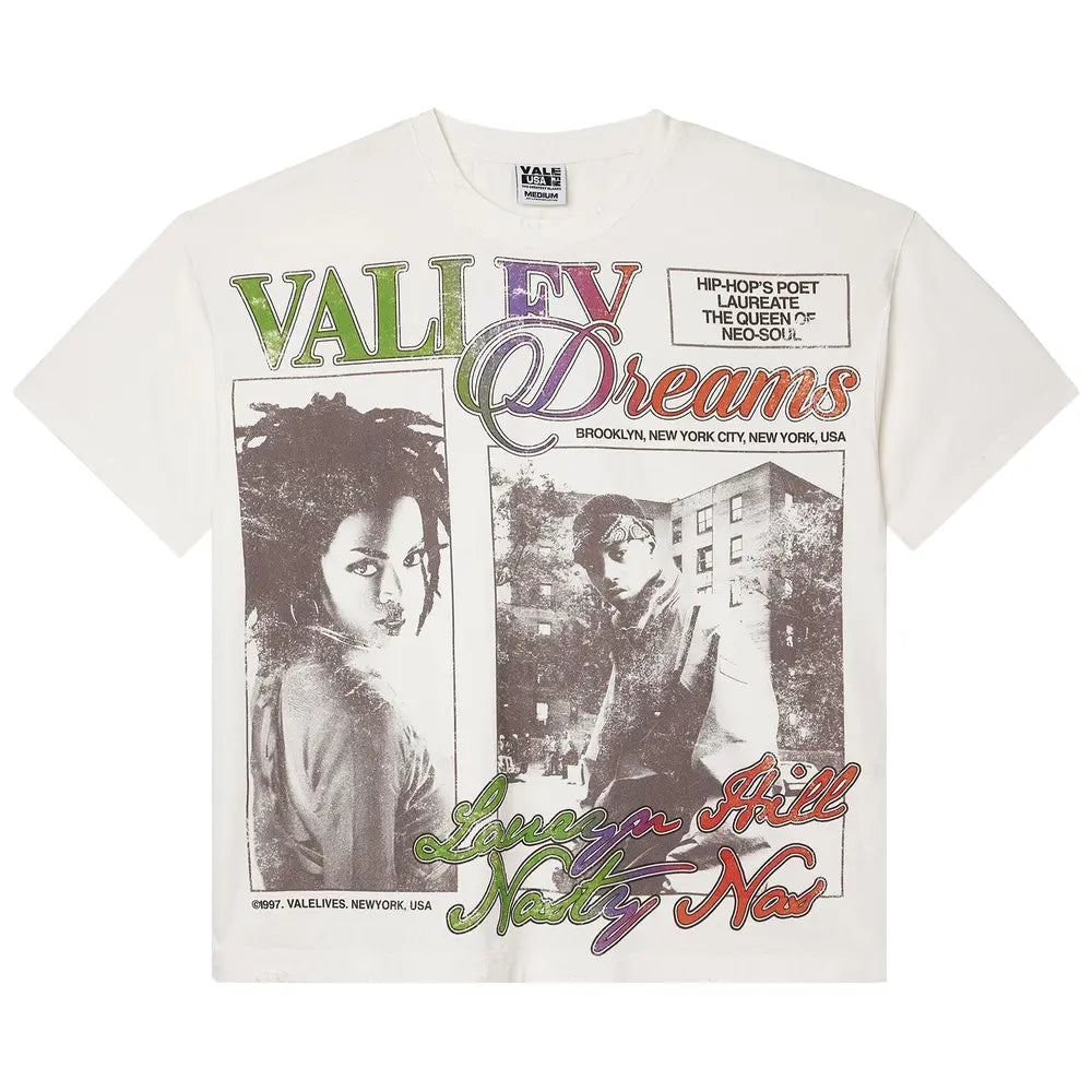 Vale Forever Valley Dreams If I Ruled The World T-Shirt White