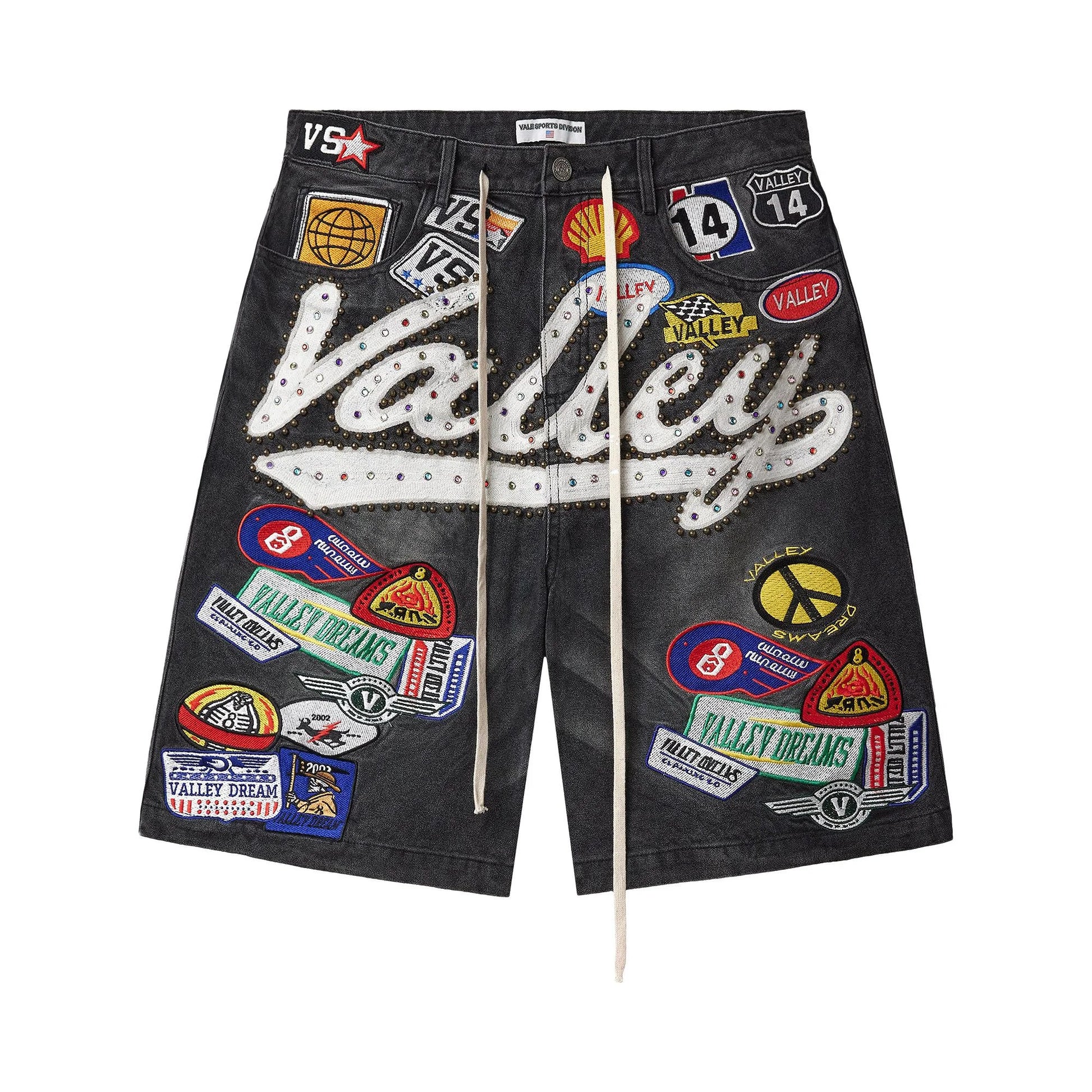 Vale Forever Black 1980s Jorts ‘Black/Wash’