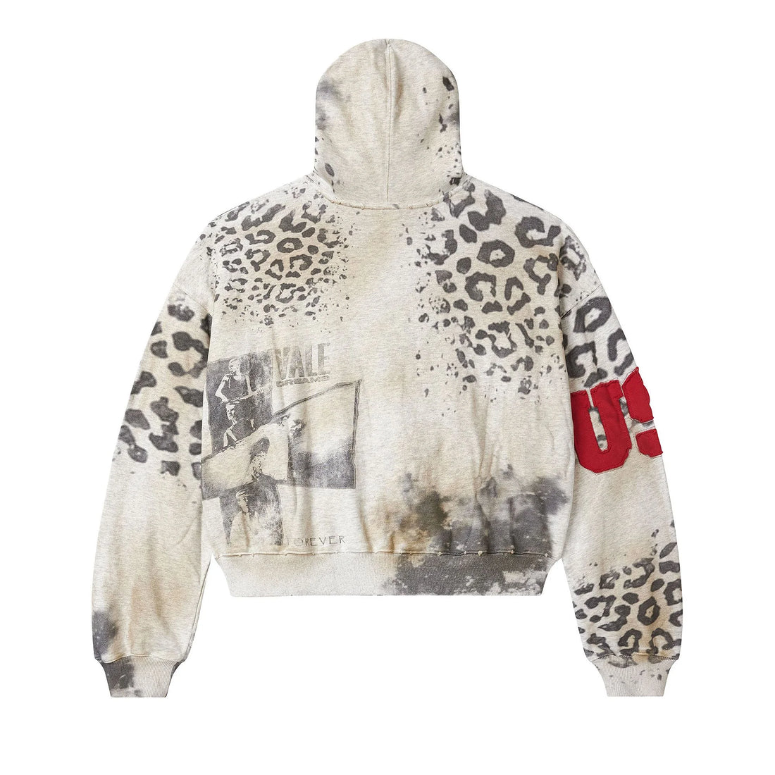 Vale Forever Cheetah Zip Up ‘Grey’