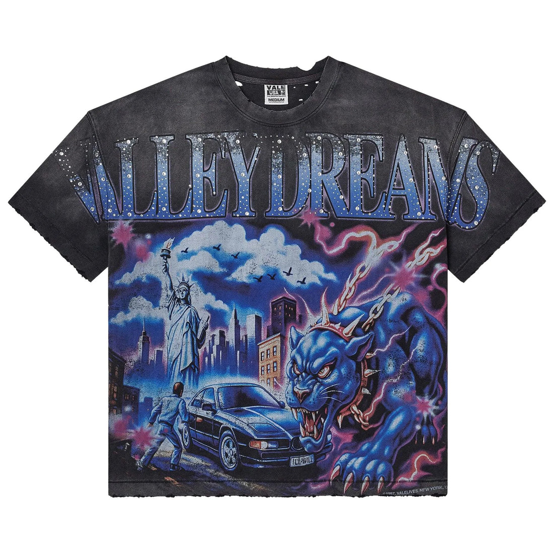 Vale Forever Monster Big Tee ‘Black’