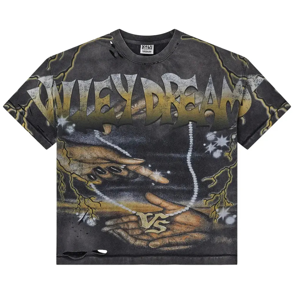 Vale Forever Valley Dreams VS Hands T-Shirt Black