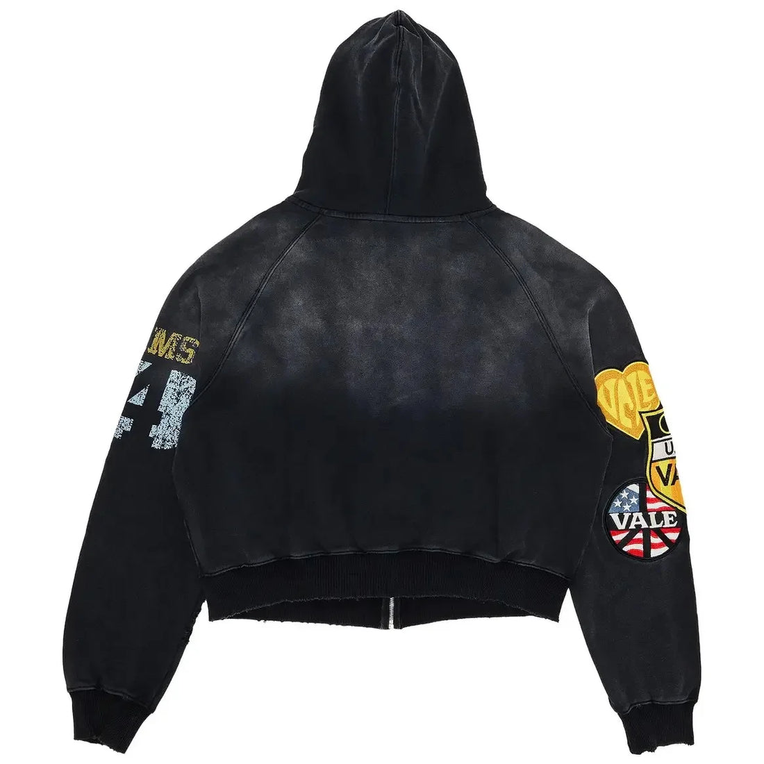 Vale Forever Army Of Dreams Zip Hoodie Black