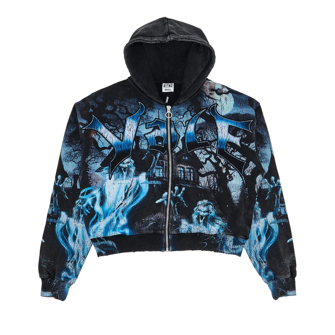 Vale Forever Casper Zip Up Hoodie ‘Black’