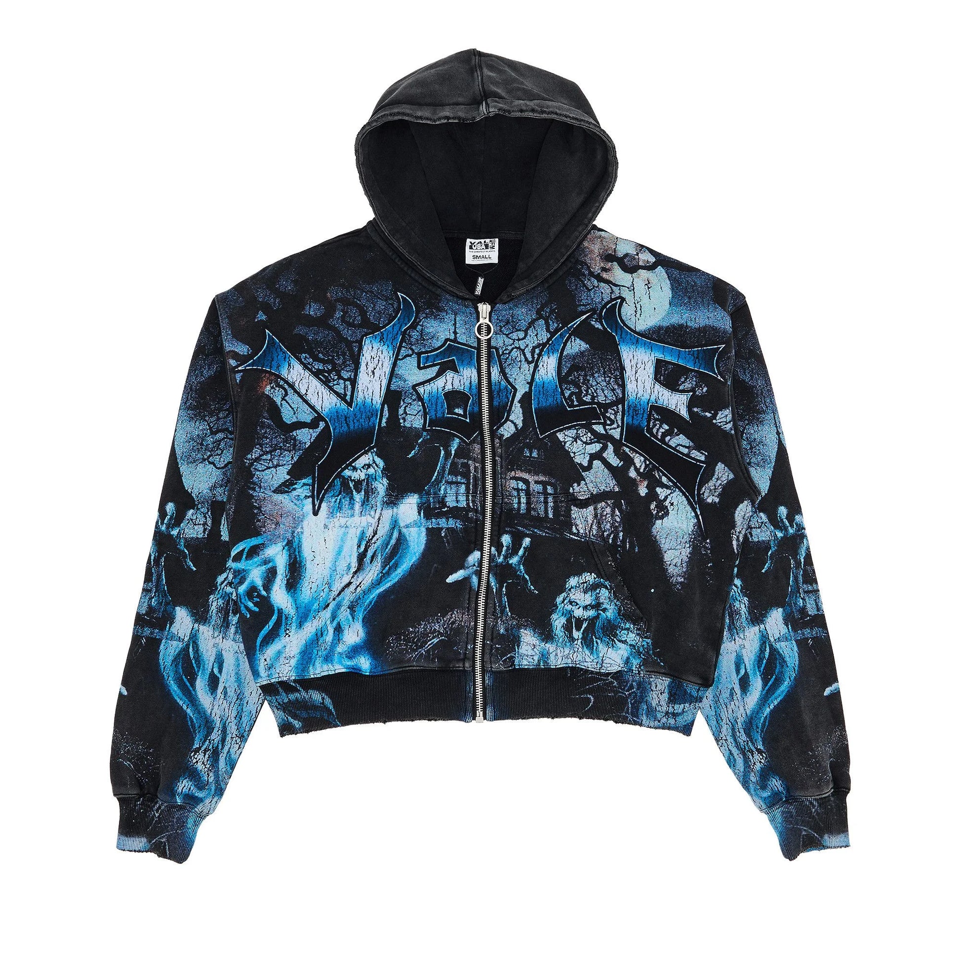 Vale Forever Casper Zip Up Hoodie ‘Black’
