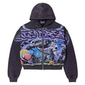 Vale Forever Raven Zip-Up Hoodie – Black/Multi
