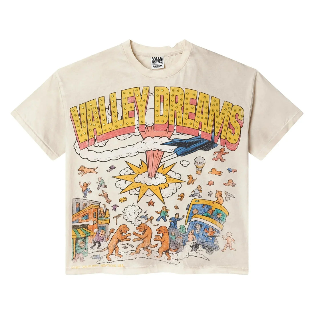 Vale Forever Valley Dreams T-Shirt Beige