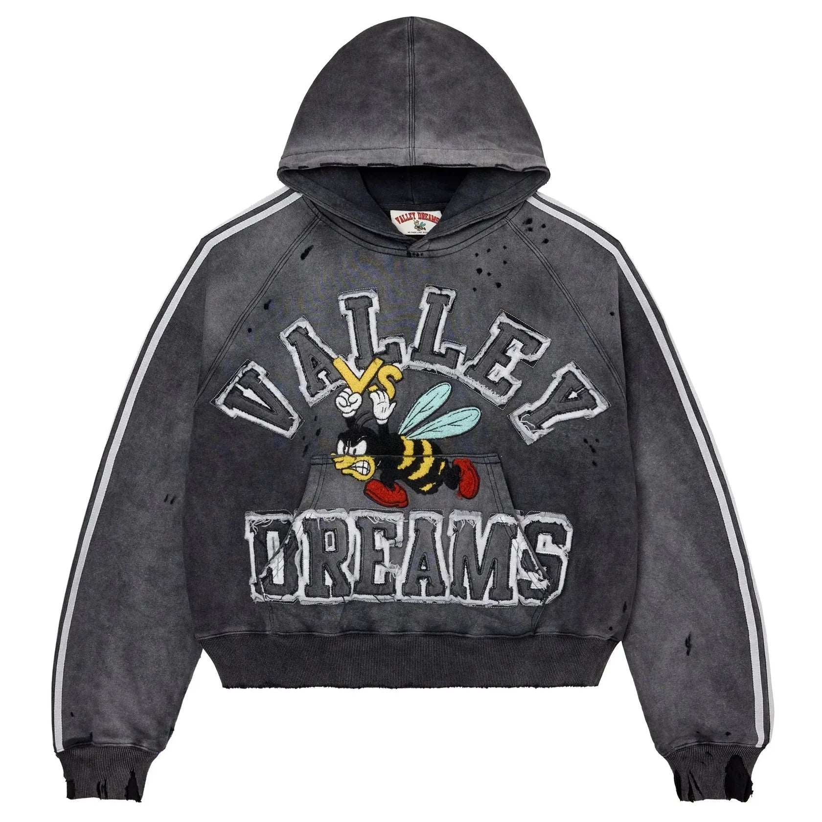 Vale Forever Valley Dreams Bee Hoodie Black