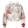 Vale Forever Diana World Peace Zip Hoodie Vintage Wash