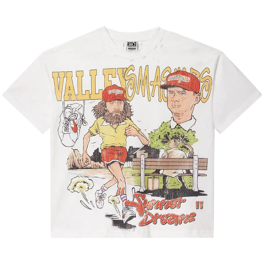 Vale Forever Endless Run Forest Tee – White