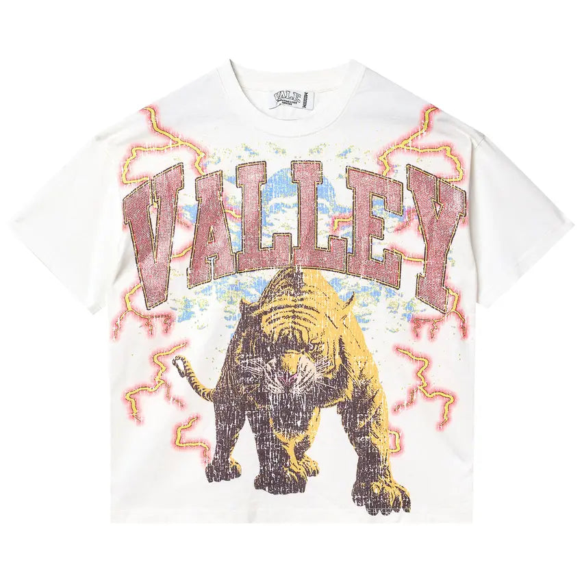 Eye of the Tiger Statement Tee – White