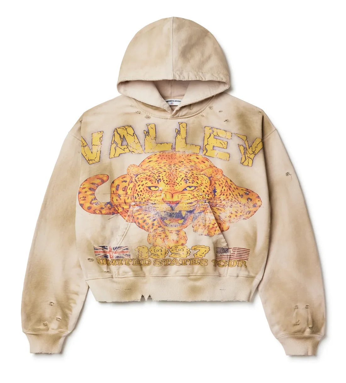 Vale Cheetah Tan Hoodie