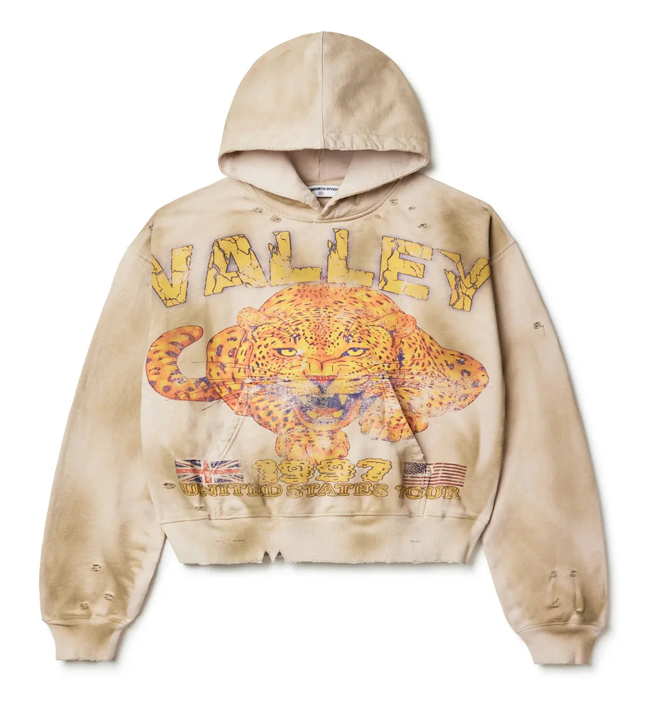 Vale Cheetah Tan Hoodie