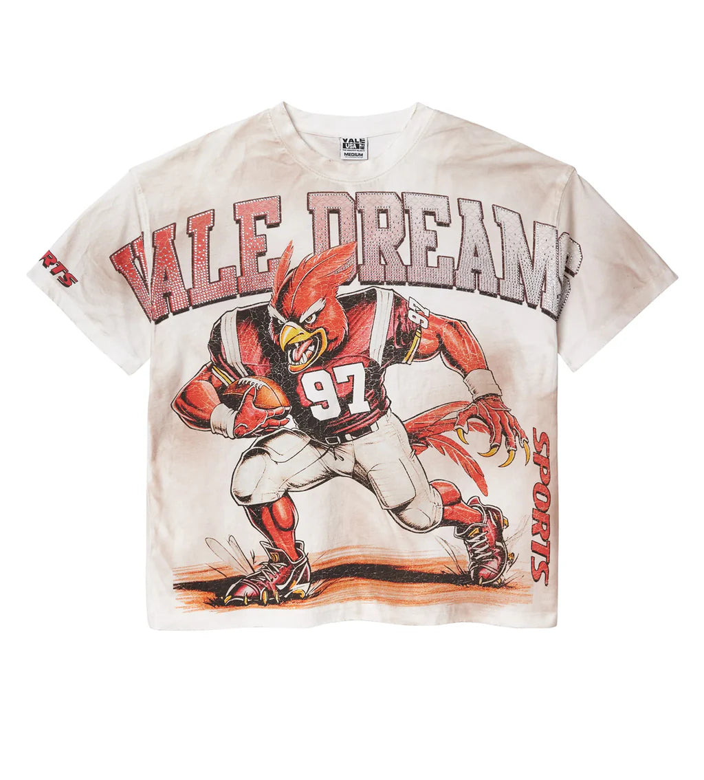 Vale Forever “Falcon Bling” Tee – Cream