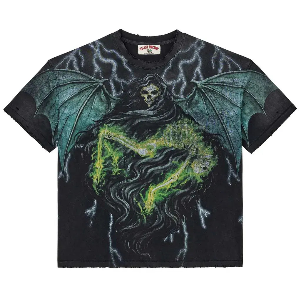 Vale Forever Grim Big Tee Black