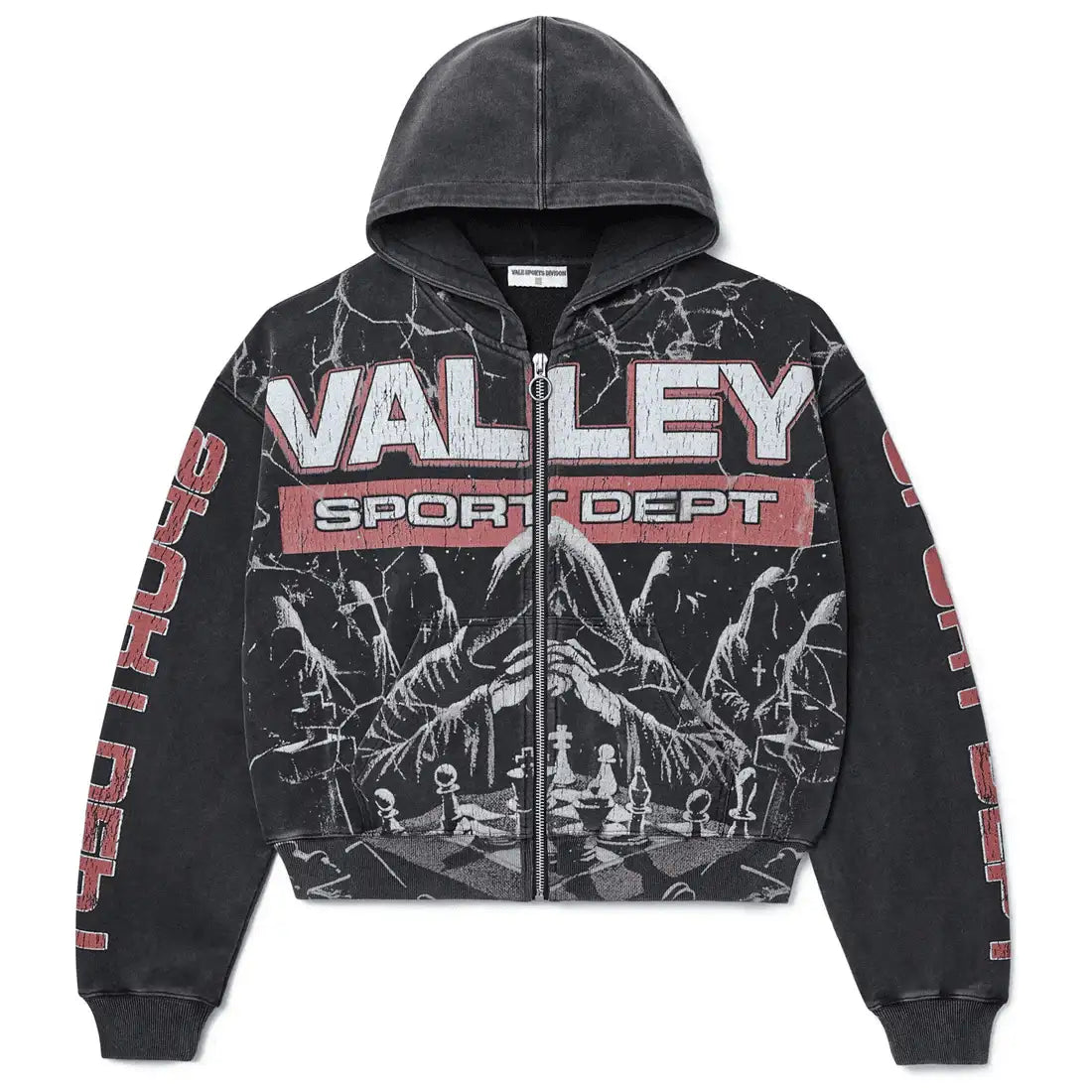 Vale Forever Mastermind Zip Hoodie – Black