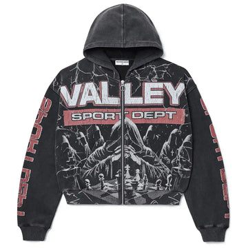 Vale Forever Mastermind Zip Hoodie – Black