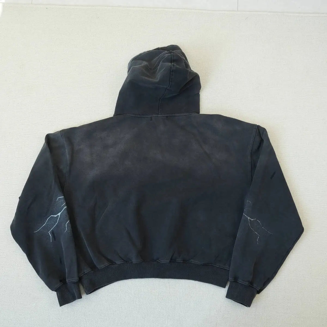 Vale Return Graphic Hoodie – Black/Blue