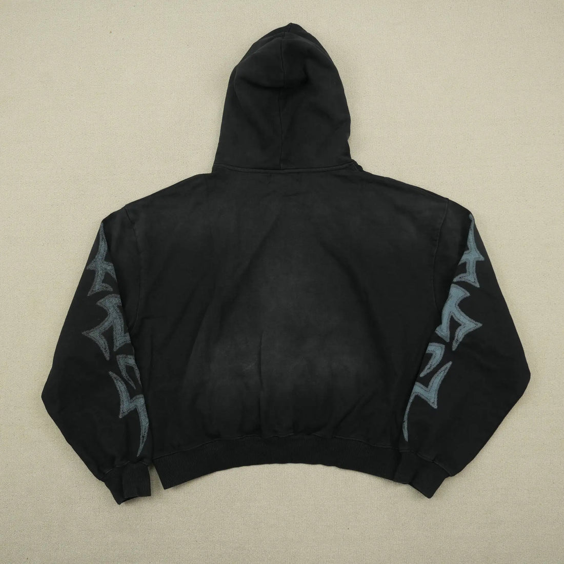 Vale Shadow Graphic Hoodie – Black