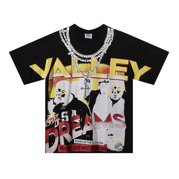 Vale Forever Valley Dreams Graphic Tee ‘Black/Yellow/Red’