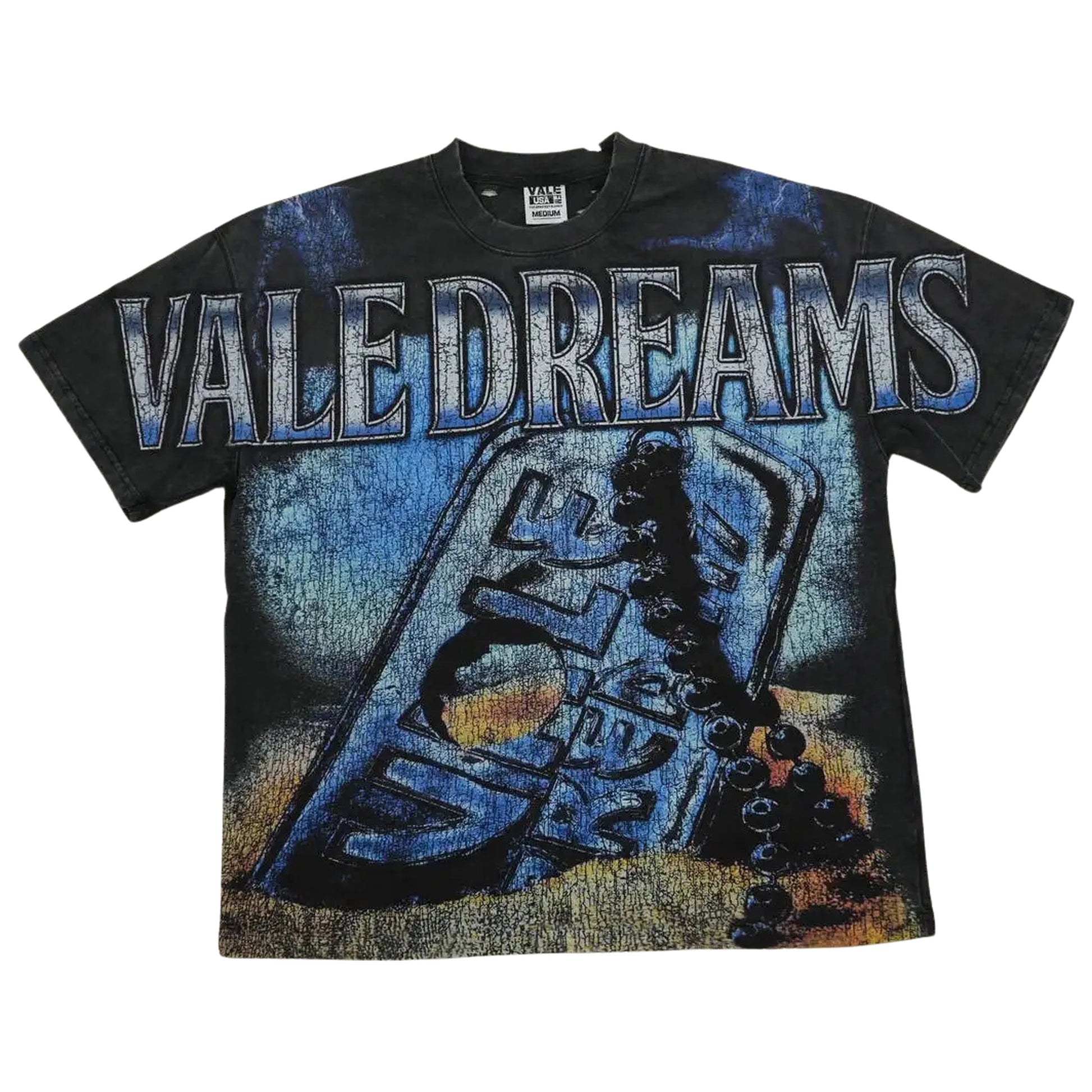 Vale Forever Chain Identity Tee Black