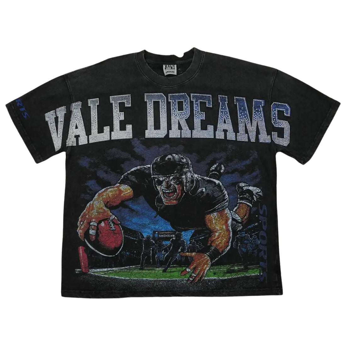 Vale Forever Eclipse Grid Tee Black