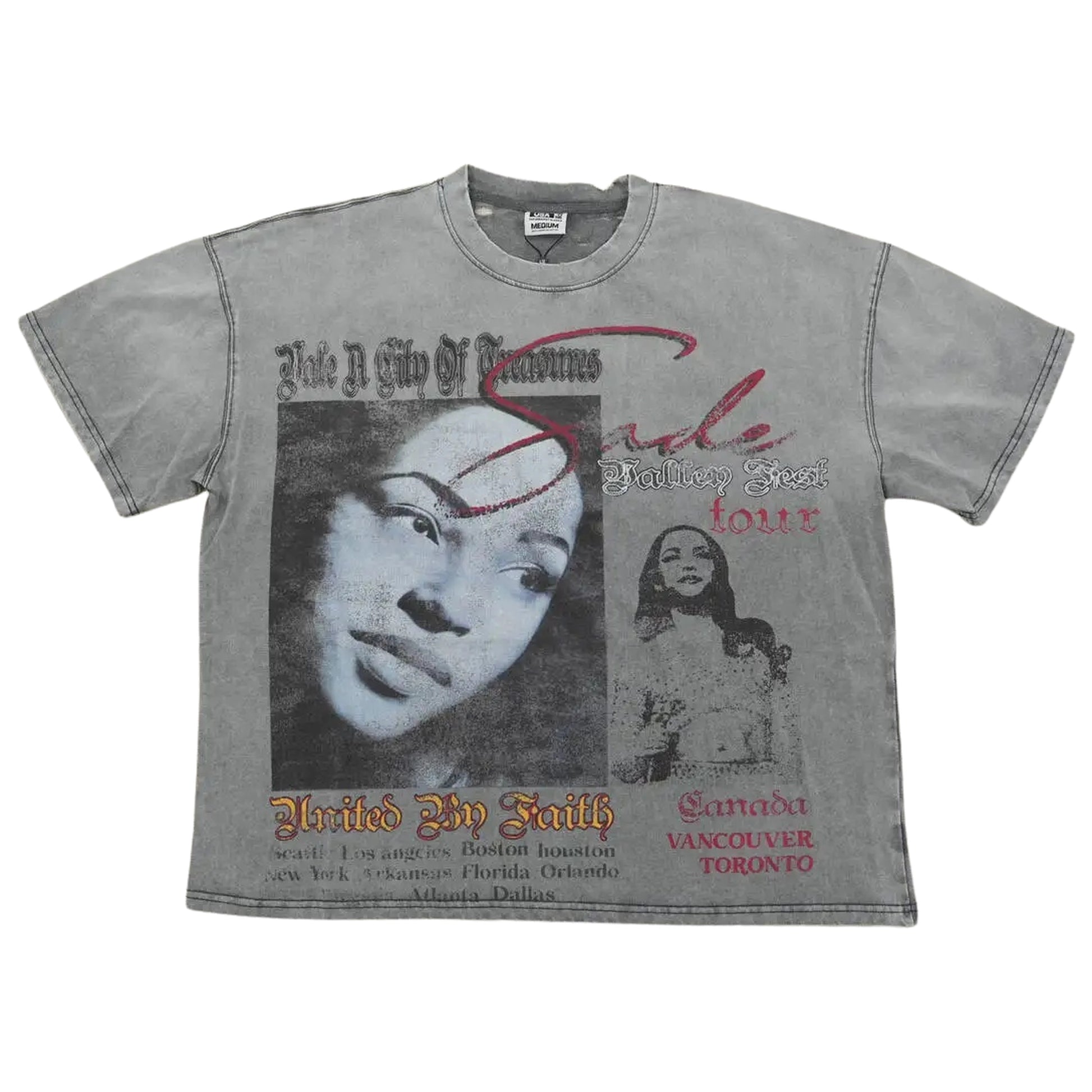 Vale United in Faith Graphic Tee – Grey