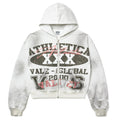 Athletica Xxx Zip Up Hoodie Grey