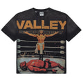 Jesus Vs Hellboy Tee Vintage Black